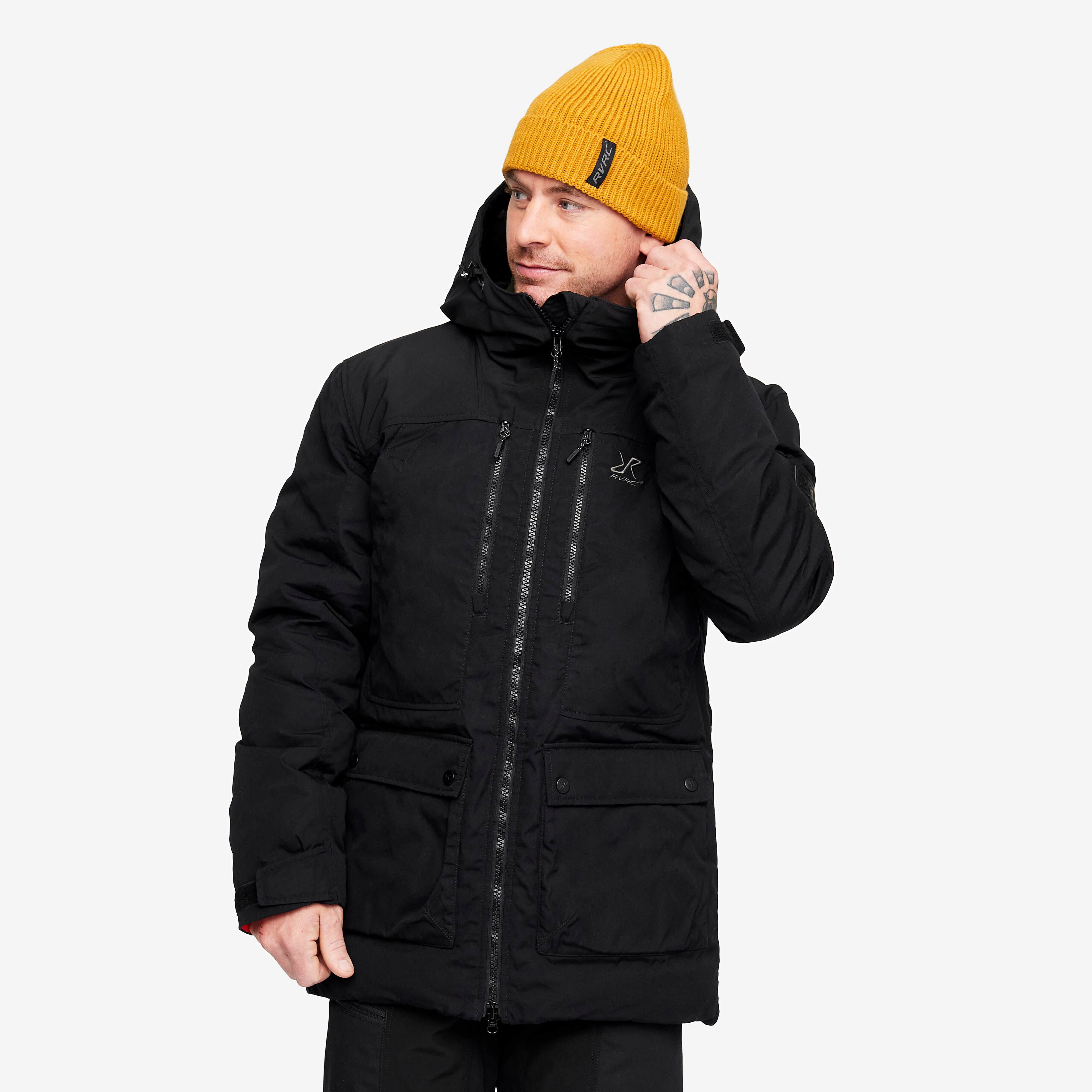 Outdoor Parka Homme Black