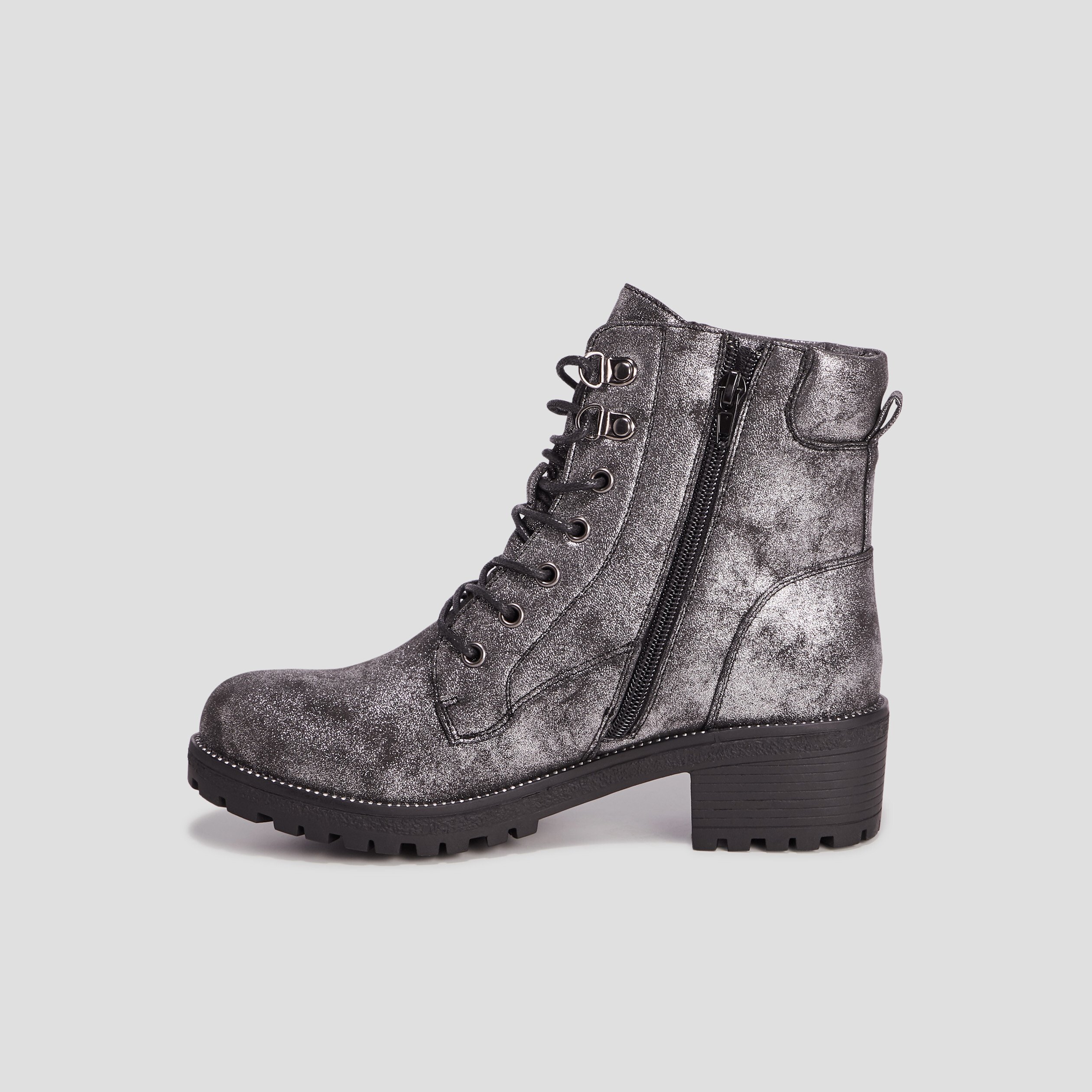 Bottines irisées gris femme | La Halle