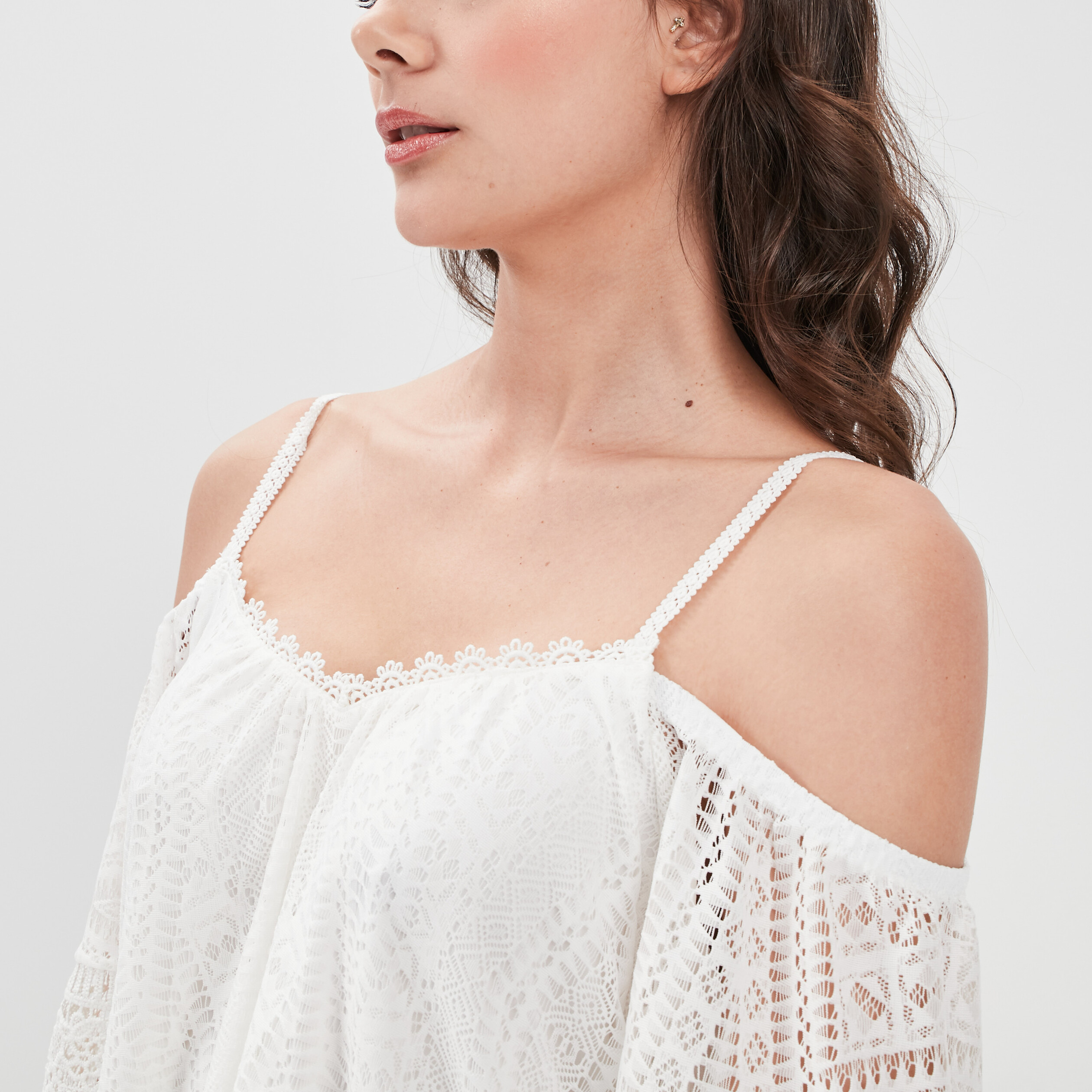 T-shirt manches courtes ivoire femme | La Halle