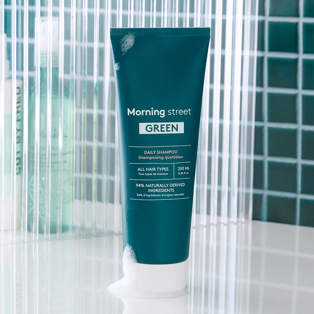 morning street Daily shampoo Green Shampooing quotidien