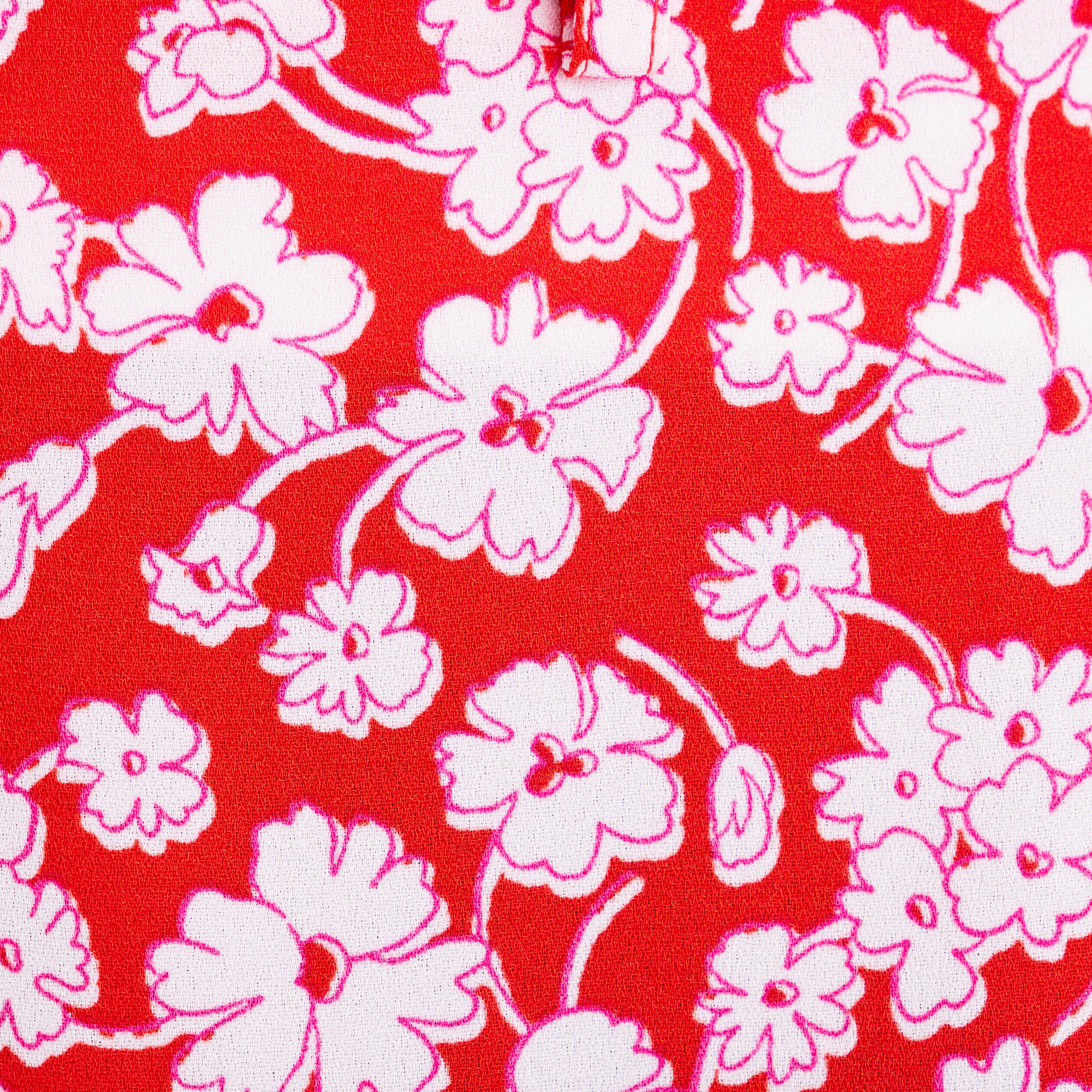 Jupe droite ceinturée rouge femme | Cache Cache