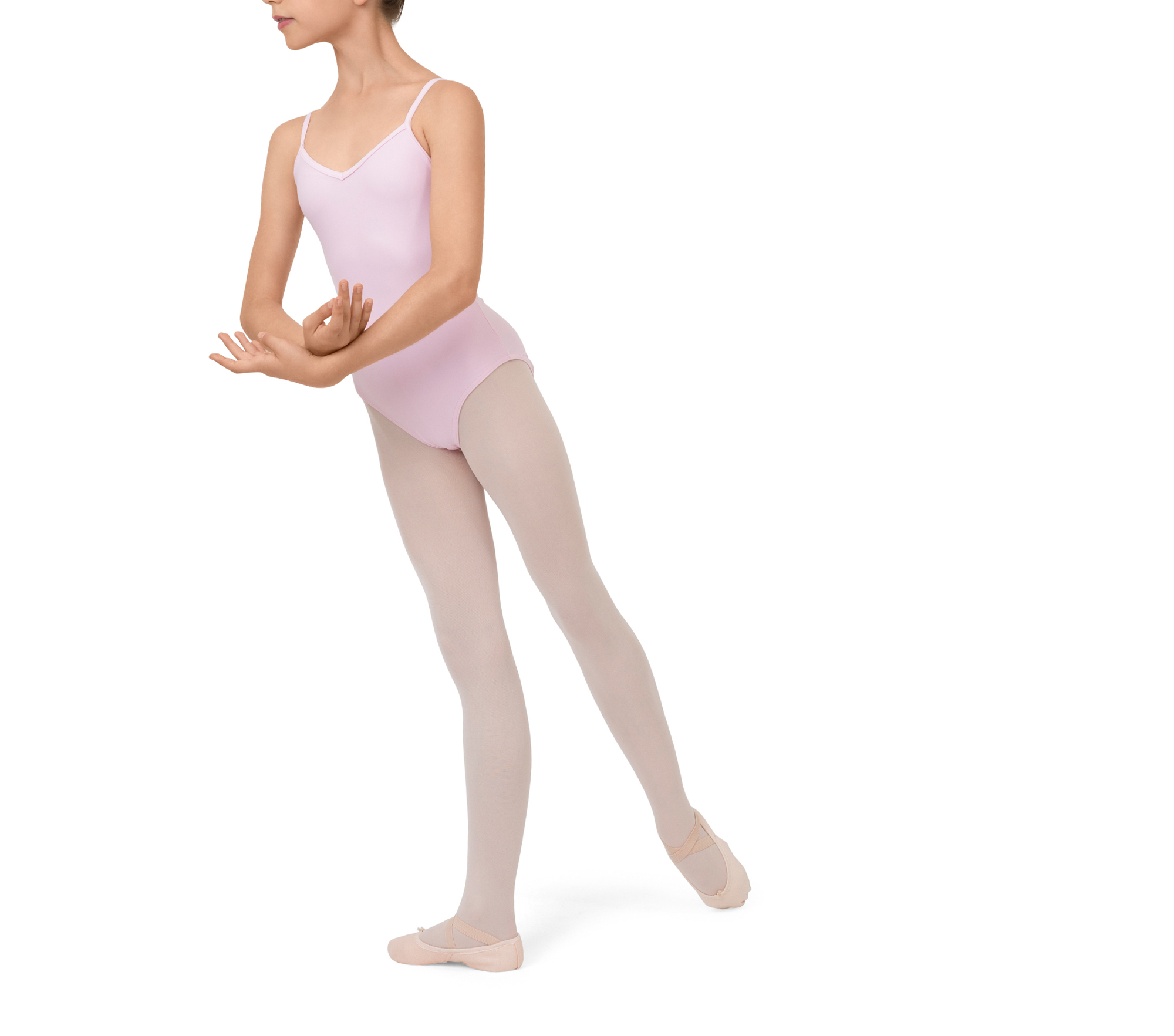 Thin straps leotard