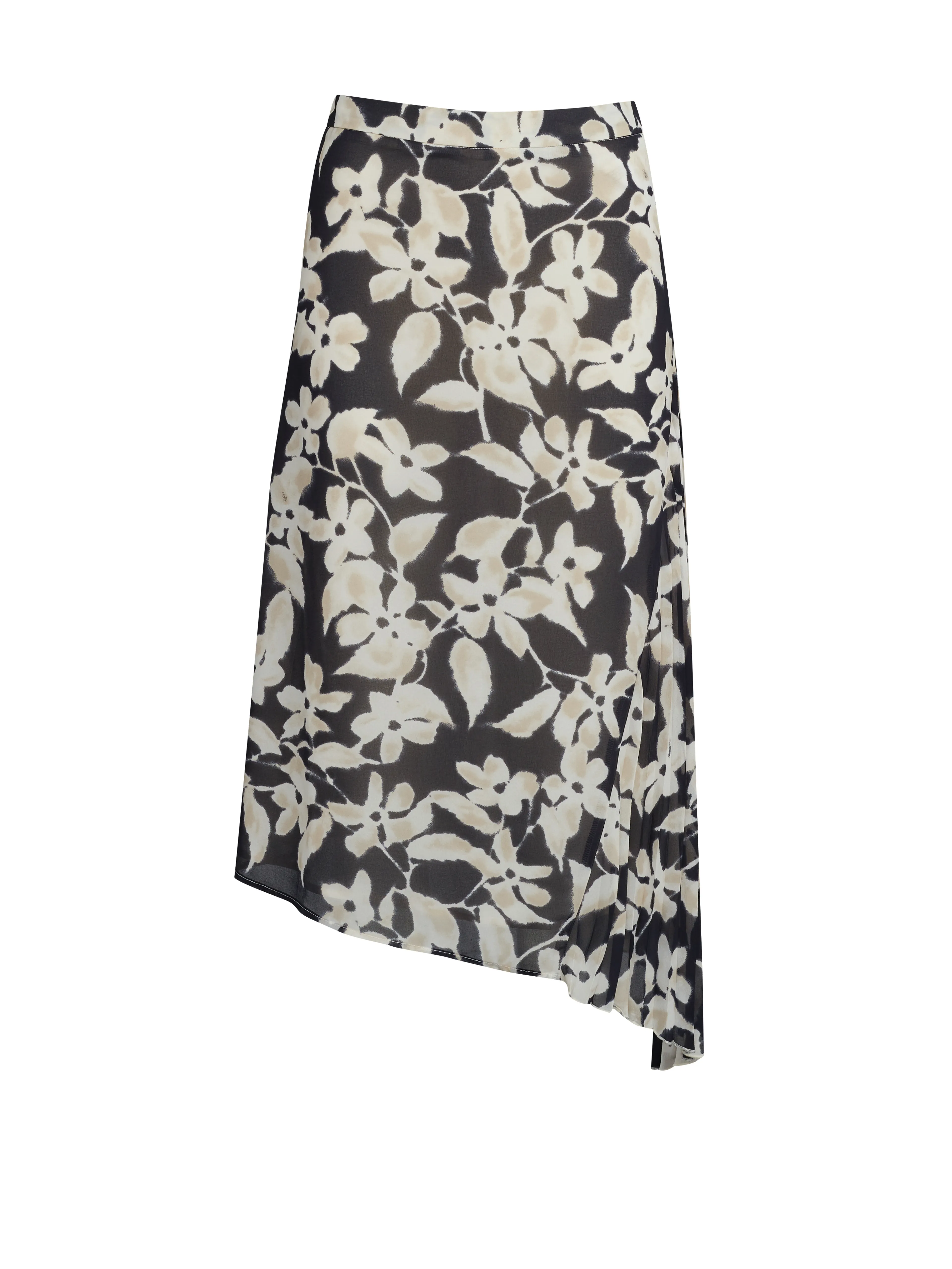 Schwarzer Damen-Midirock ORSAY