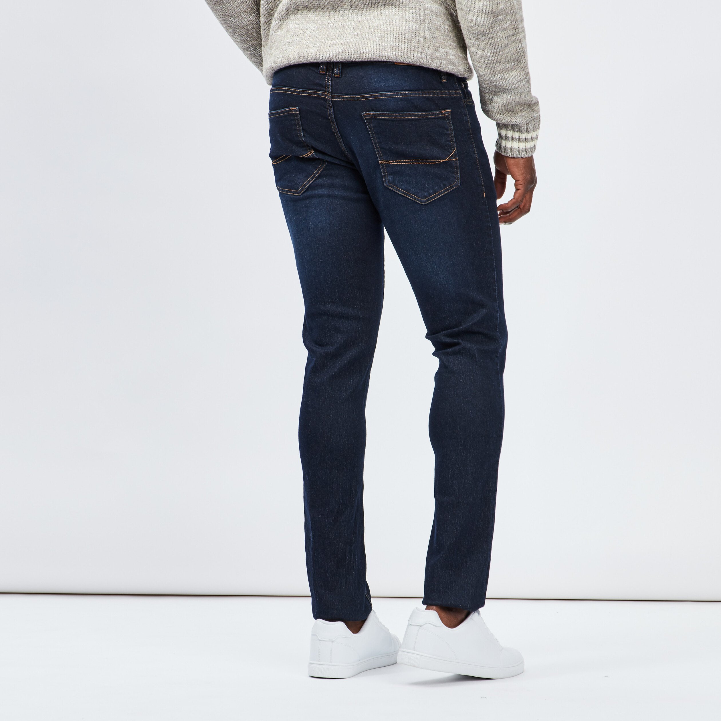 Jeans coupe skinny denim brut homme | La Halle