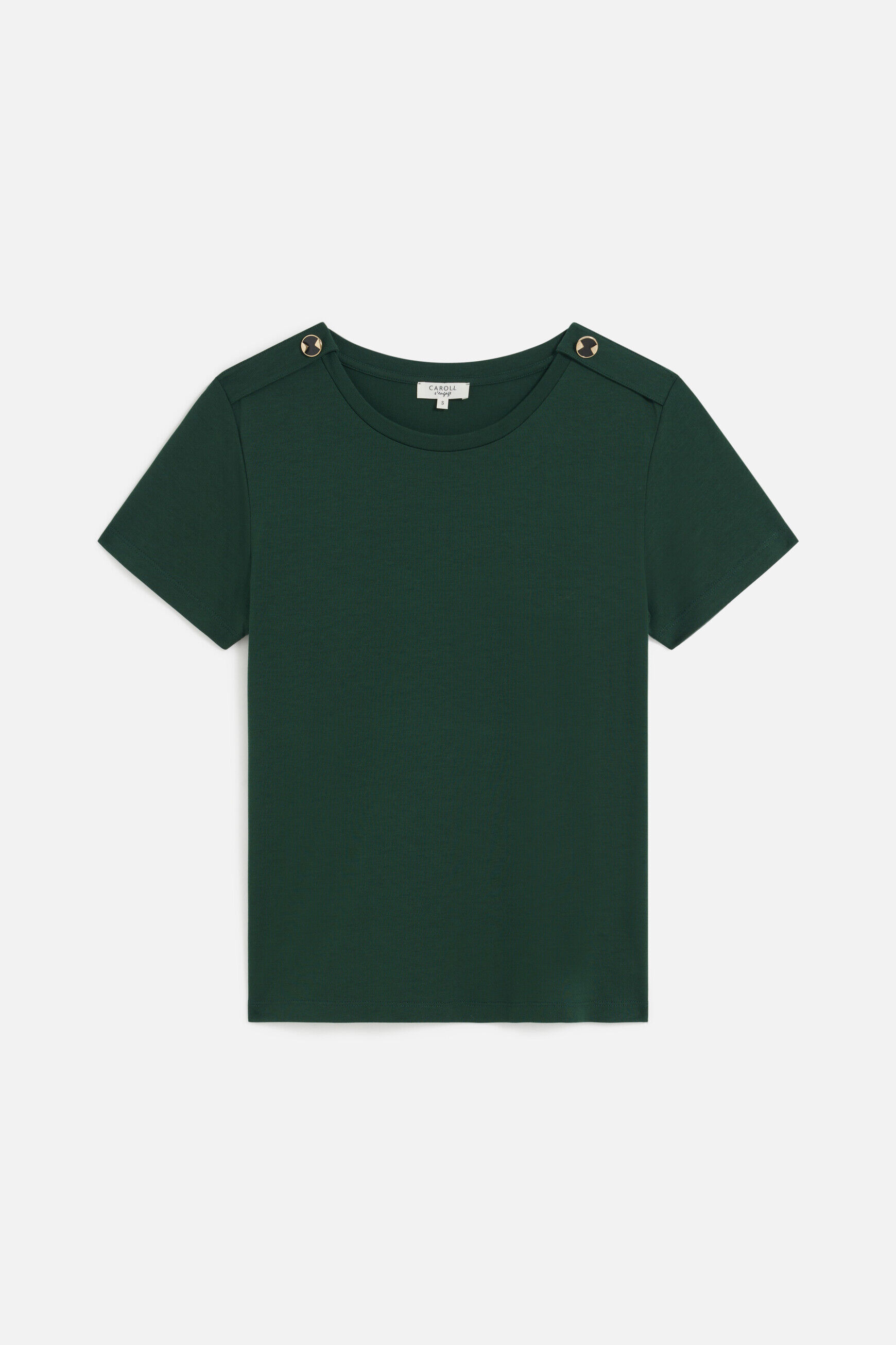 T-shirt tsofie vert fonce femme