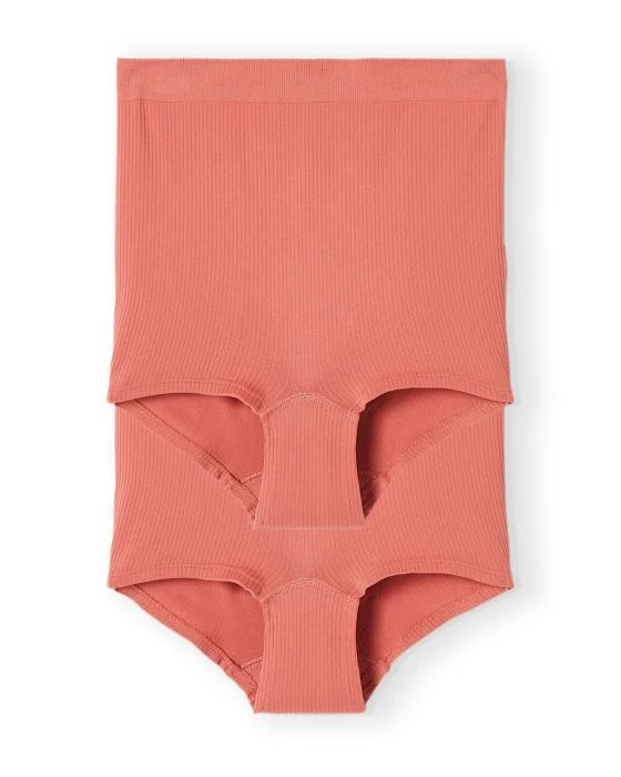 Lot de 2 shorties midi en maille
