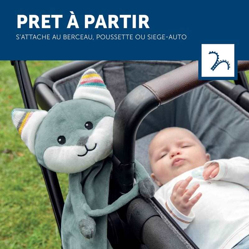 Doudou veilleuse Félix le renard Zazu