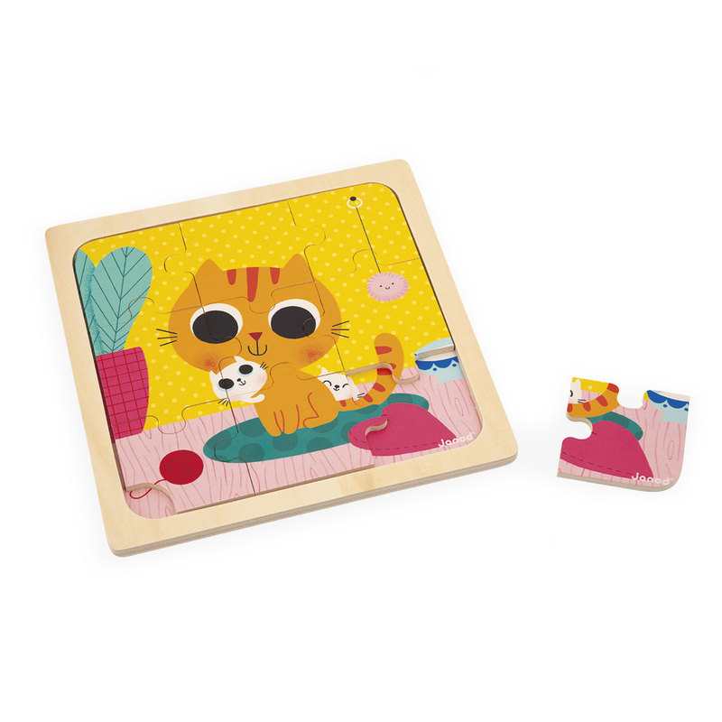 Coffret 3 puzzles 9 pièces Janod