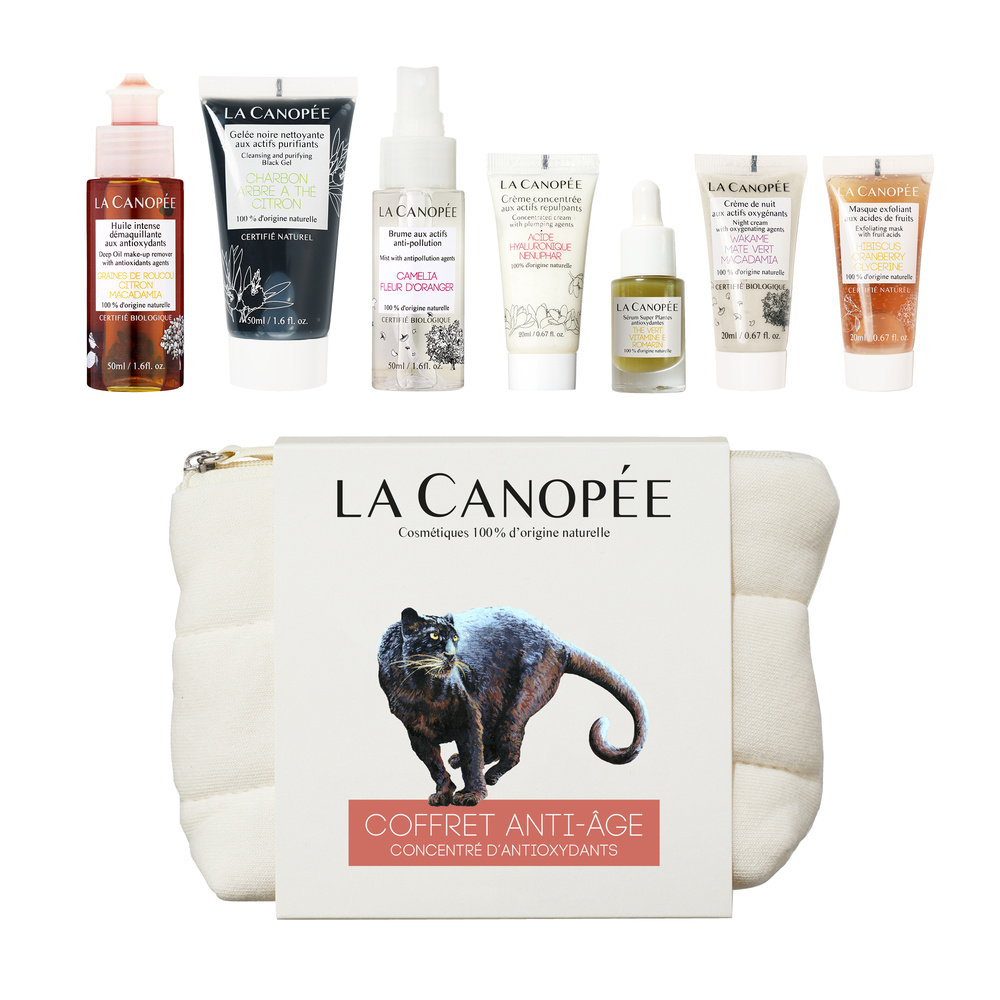 la canopée Coffret anti-âge concentré d'antioxydants Coffret