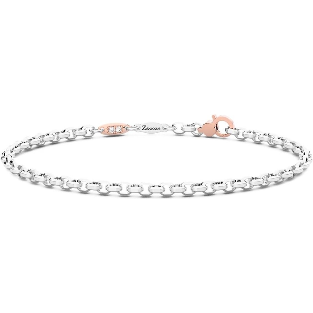 Zancan Bracelet 750 Or blanc Bracelet