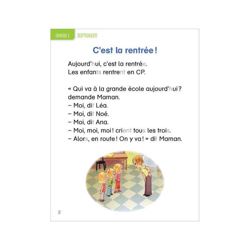 Livre Je suis en CP, histoires - Flammarion