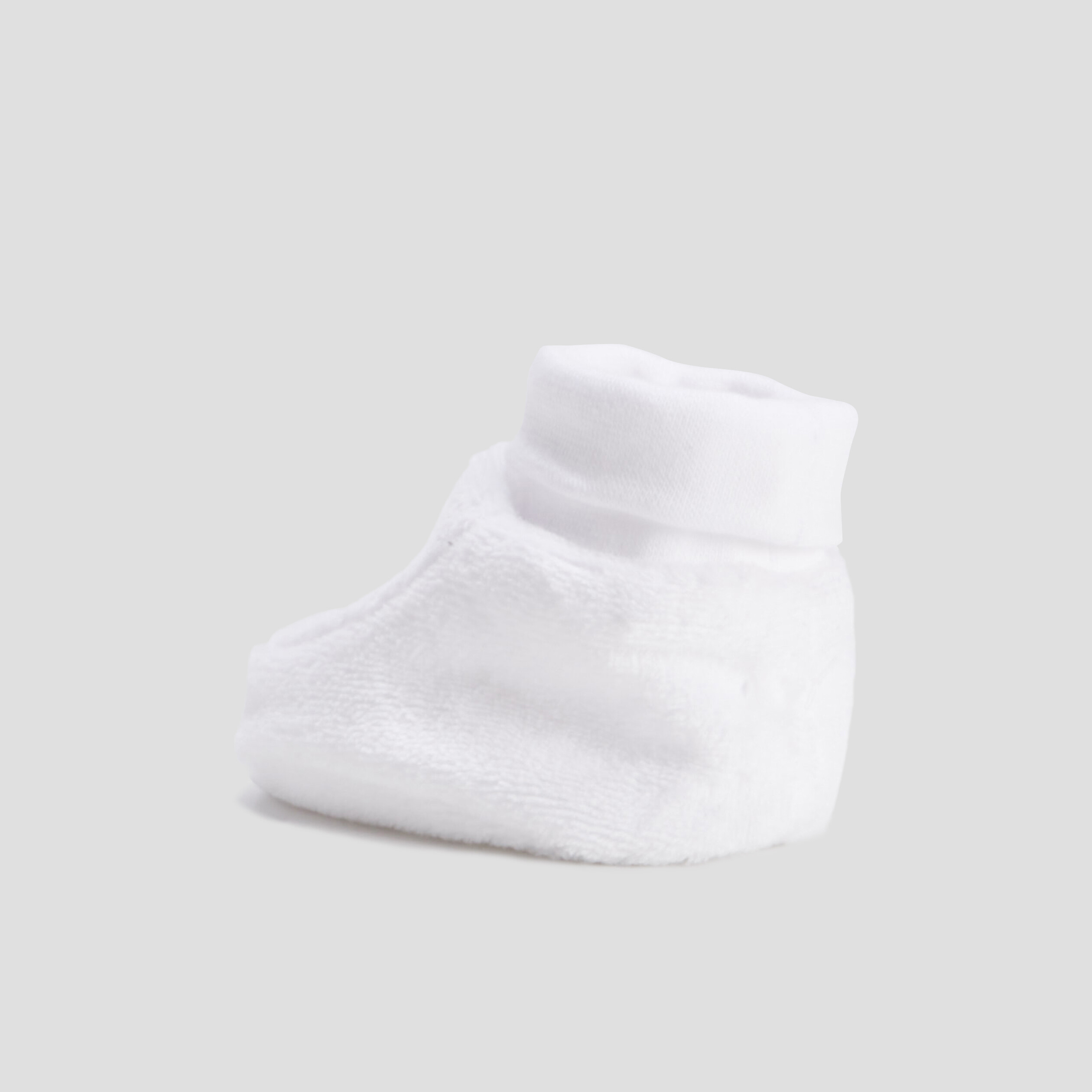 Chaussons blanc mixte | La Halle