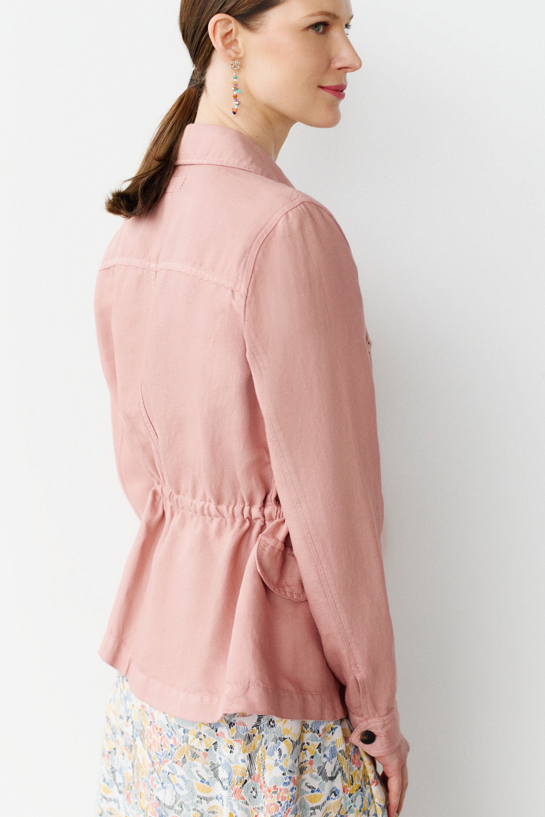 veste grace b orange clair femme