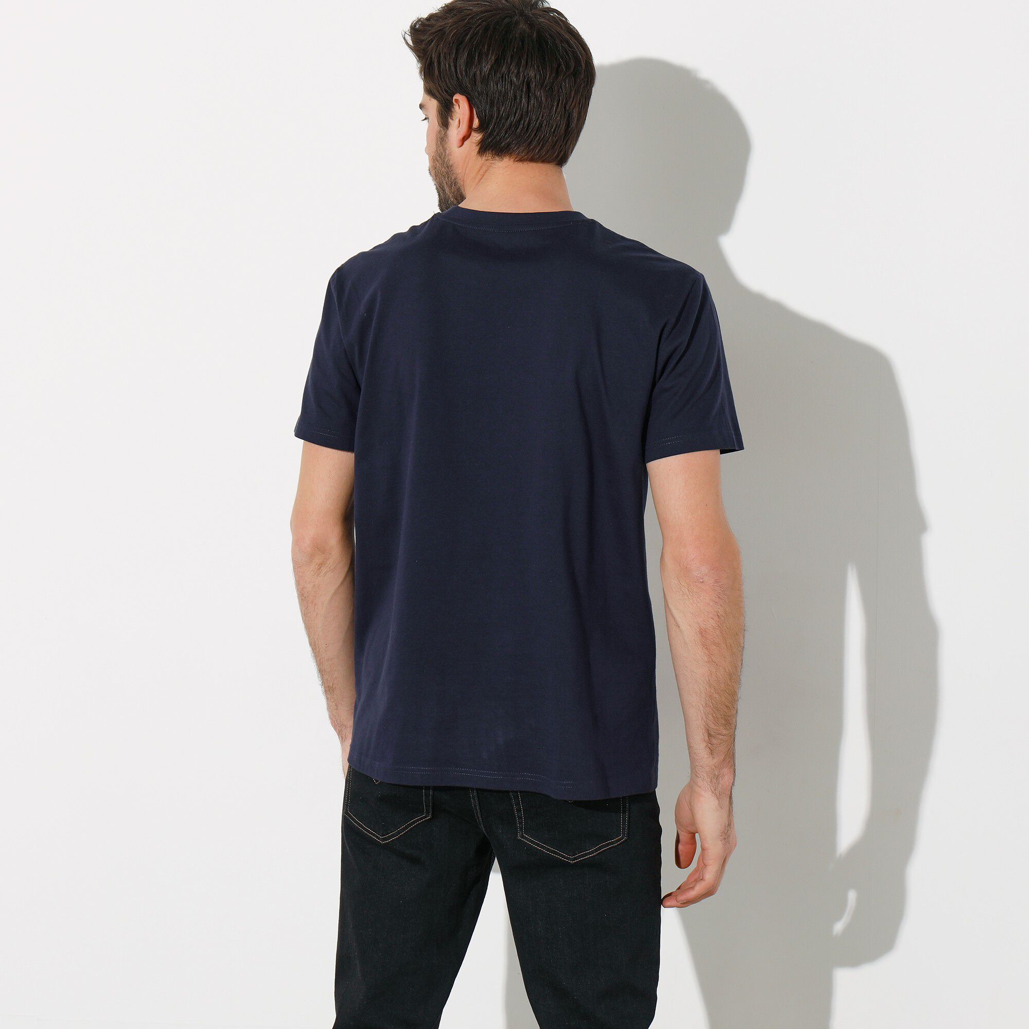T-shirt col rond manches courtes