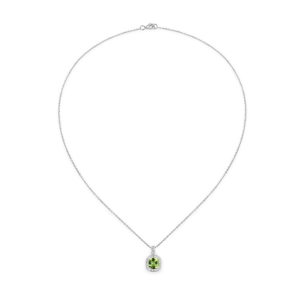 Rafaela Donata Chaîne Argent sterling Vert en Argent Bijoux