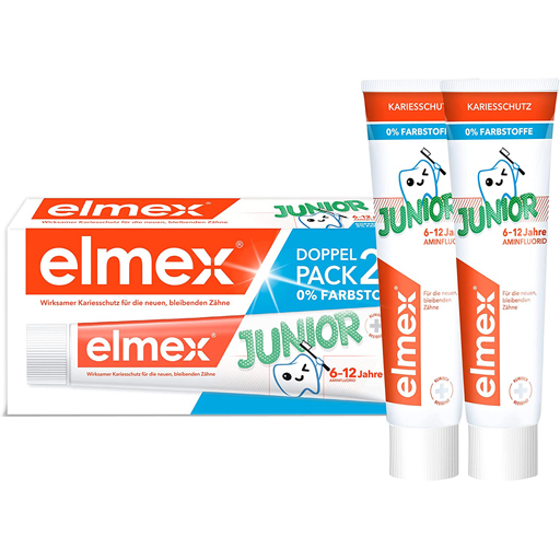 ELMEX Junior Zahnpasta Doppelpack  2X75 ml  Zahnpaste
