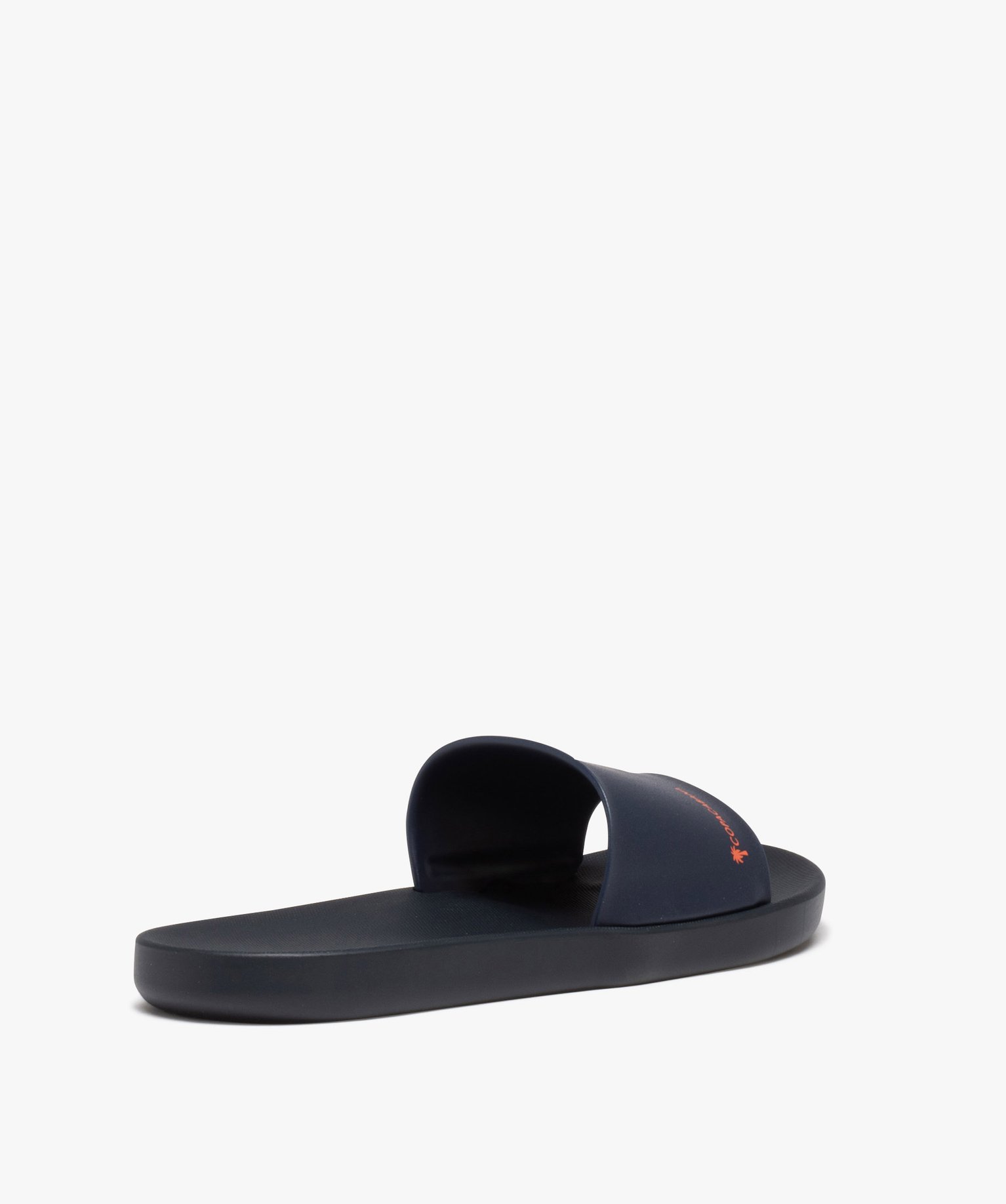 Mules de piscine Garçon unies à large bandeau - Copacabana bleu | GEMO