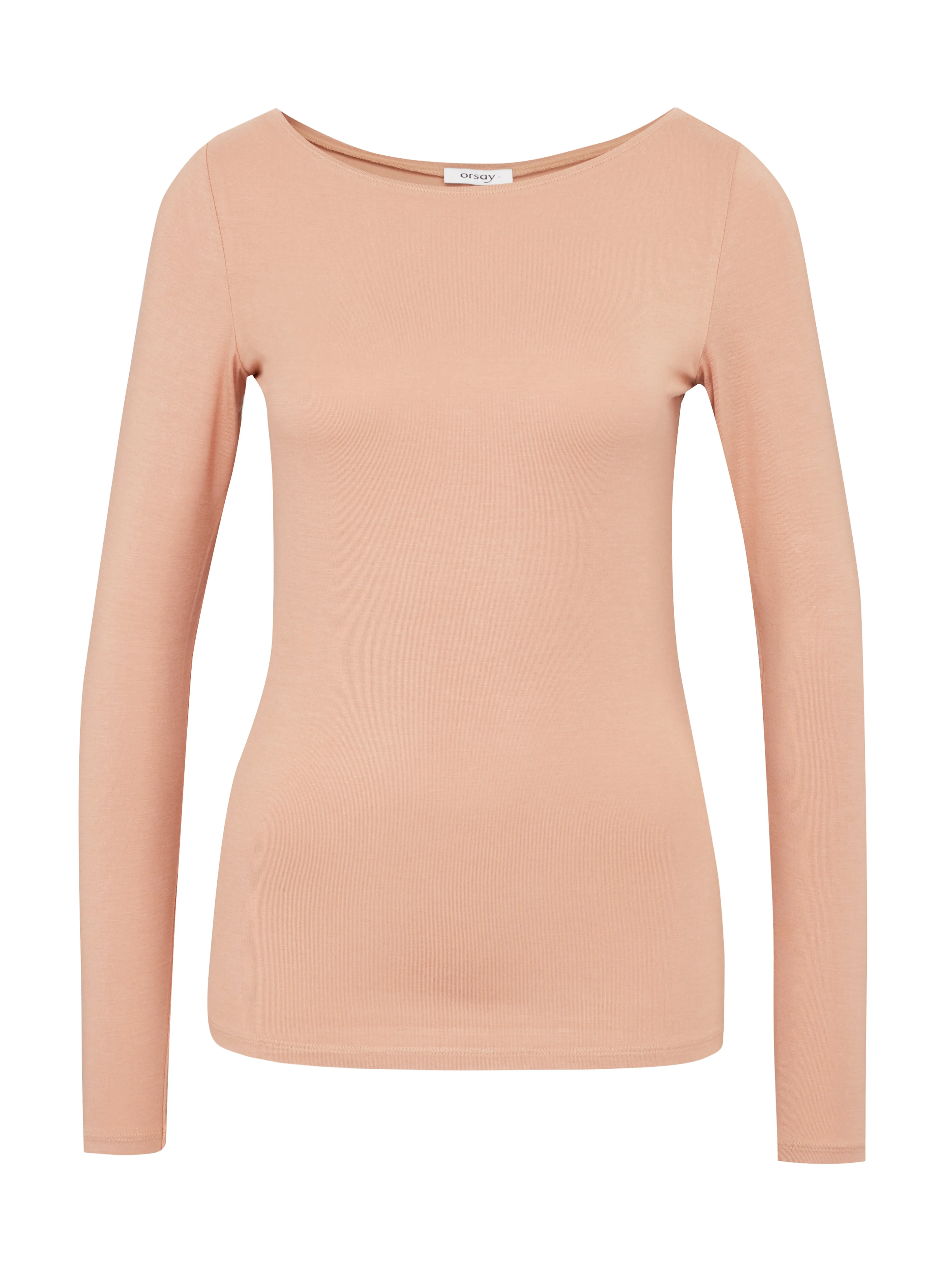 Hellbraunes Damen-Langarm-T-Shirt ORSAY