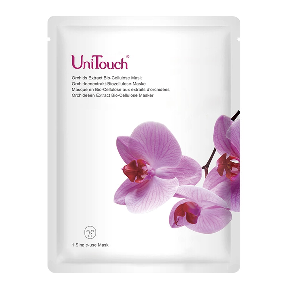 unitouch Masque Biocellulose aux extraits d'Orchidées Masque de soin