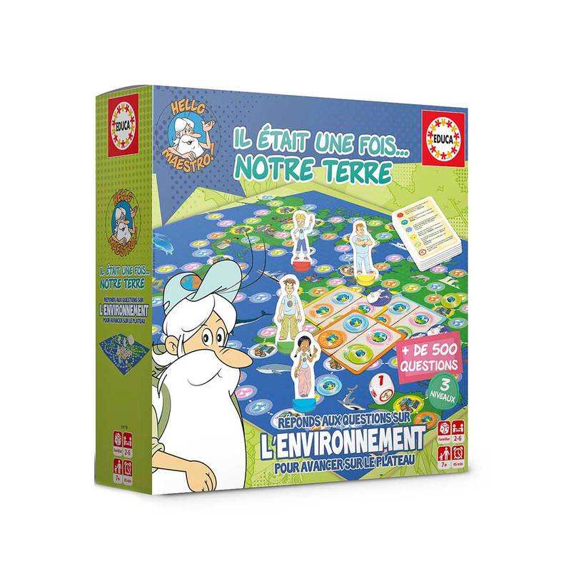 Jeu de société Il était une fois la Terre Educa Borras