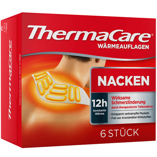 THERMACARE Nacken/Schulter Auflagen z.Schmerzlind.  6 St