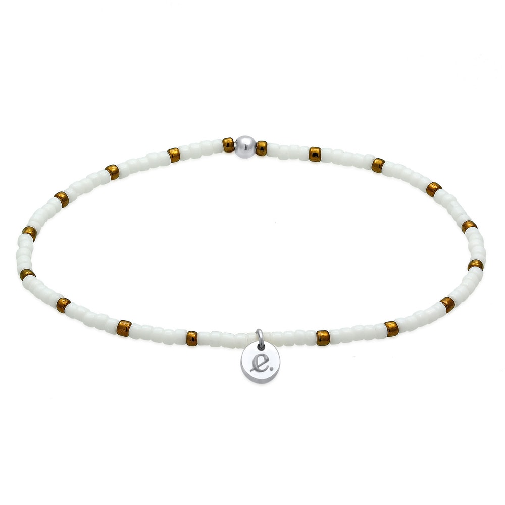 Elli Elli Bracelet Femme Tendance en Matière de Boules de Plaquettes en Argent Sterlin Bracelet