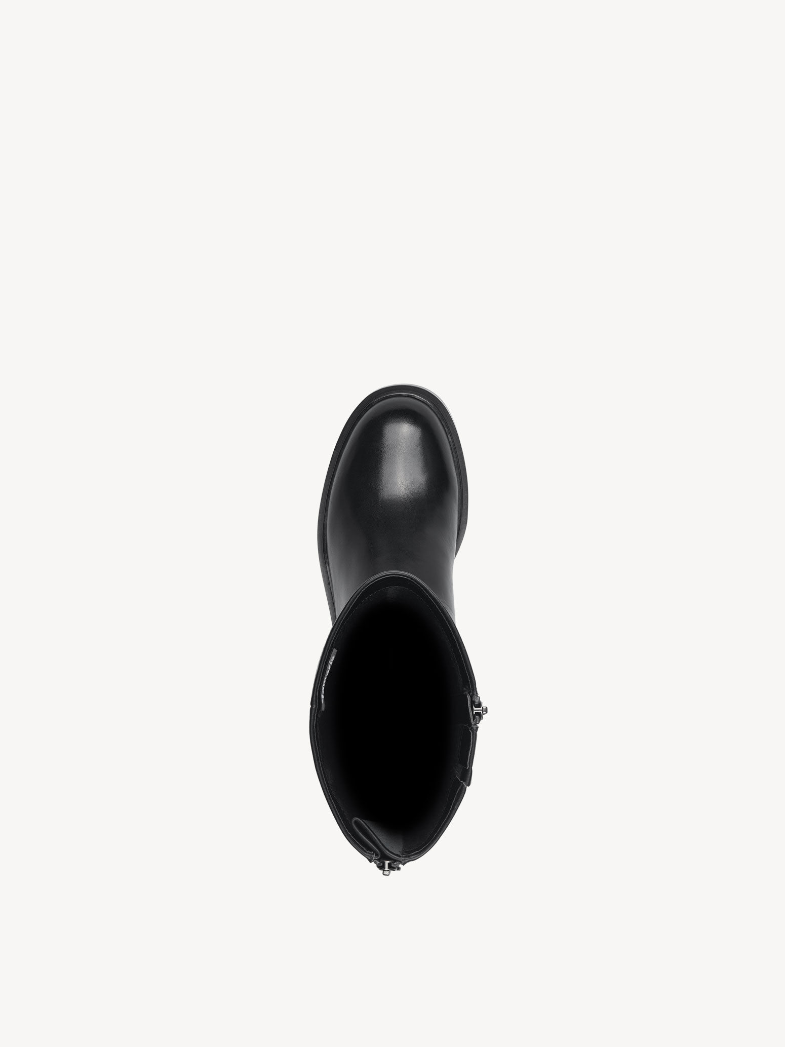 Bottes en cuir - noir