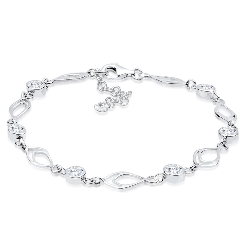 Elli Elli Bracelet Feder 925 Sterling Silber Bracelet