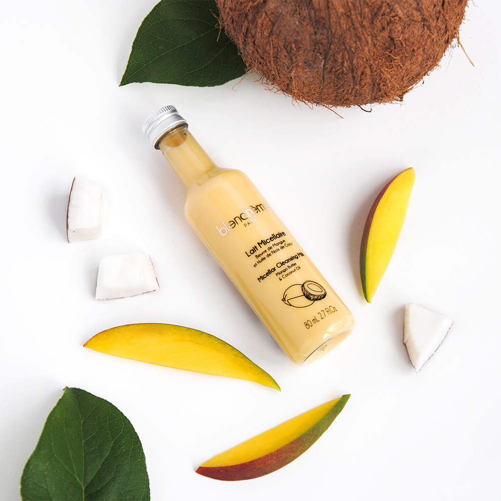 Blancreme LAIT MICELLAIRE MANGUE & NOIX DE COCO DEMAQUILLANT MICELLAIRE