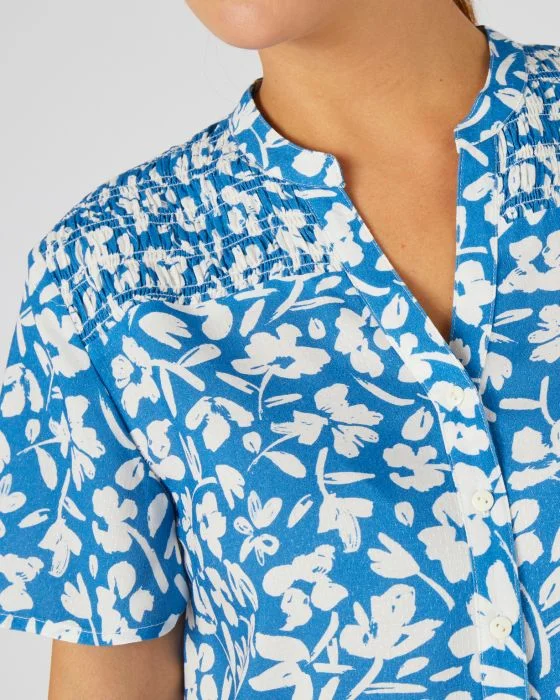 Chemisier à smocks Climatyl