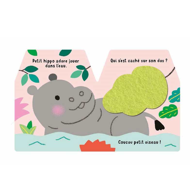 Livre Cache-cache petit hippo - Nathan Jeunesse
