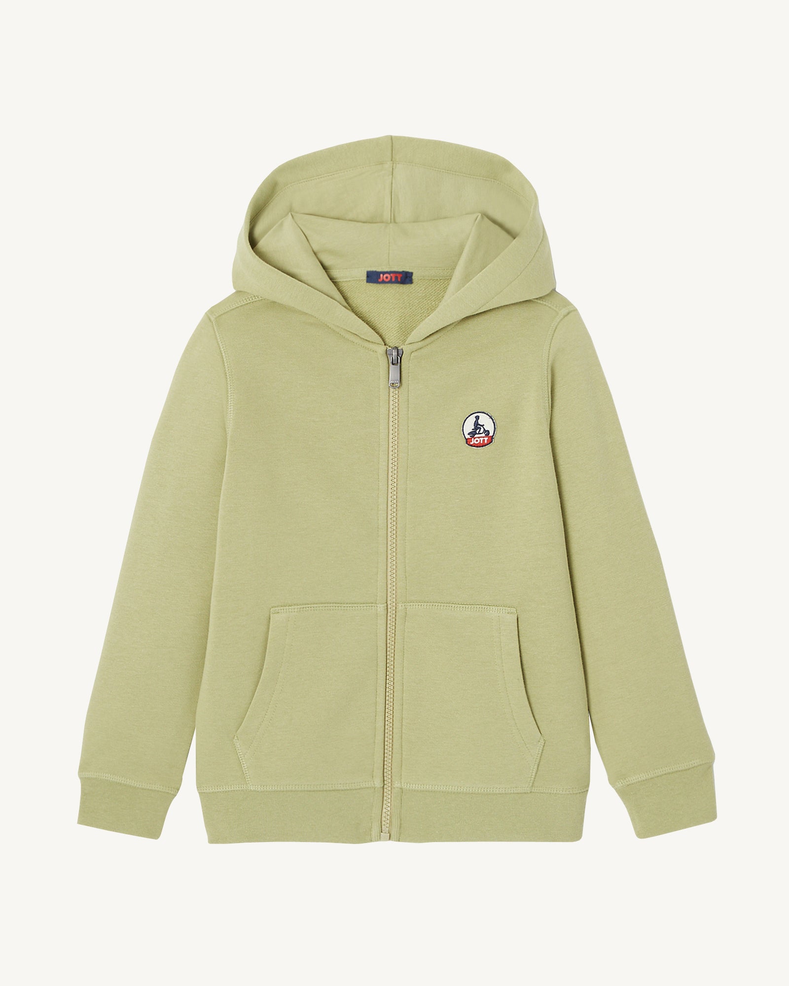 Sweat à capuche enfant en coton biologique Lichen Tijuana