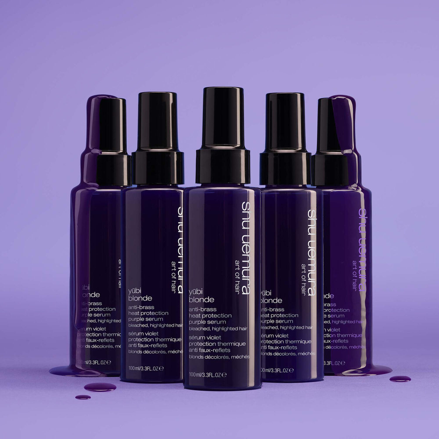 Shu Uemura Yubi Blonde Sérum Protection Thermique Anti-Faux Reflets