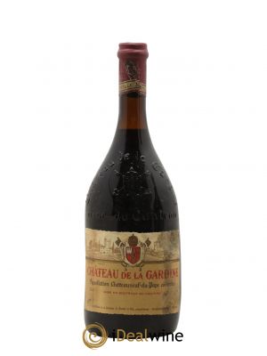 Châteauneuf-du-Pape Château de La Gardine Famille Brunel  1972 - Lot de 1 Bouteille