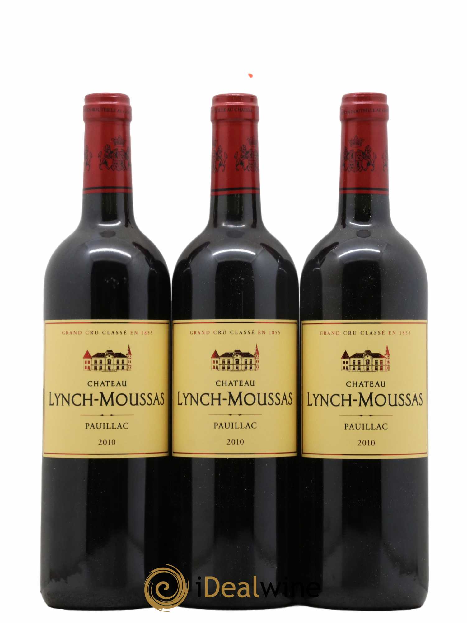 Château Lynch Moussas 5ème Grand Cru Classé  2010 - Lot de 12 Bouteilles