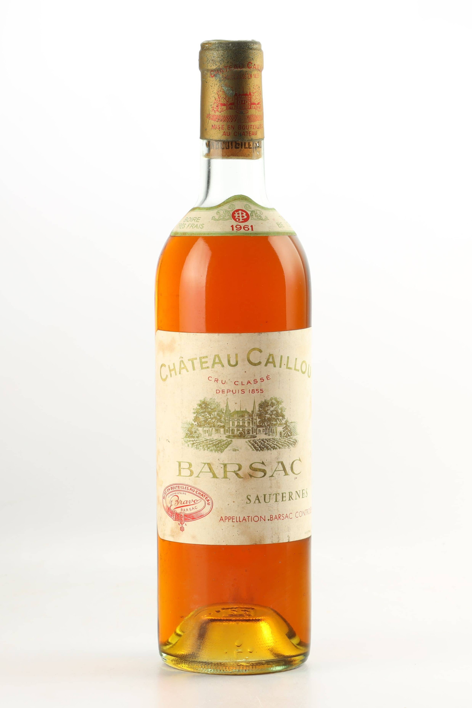 Château Caillou 1961, Sauternes