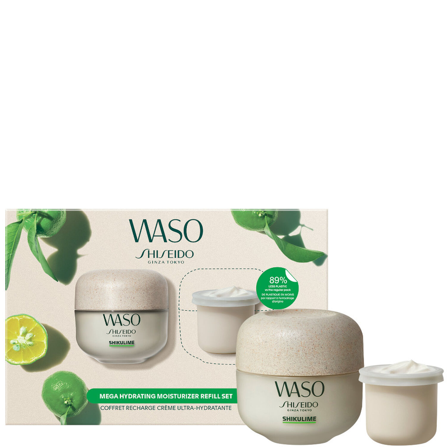 Shiseido Waso Shikulime Coffret Crème Ultra Hydratante avec Recharge