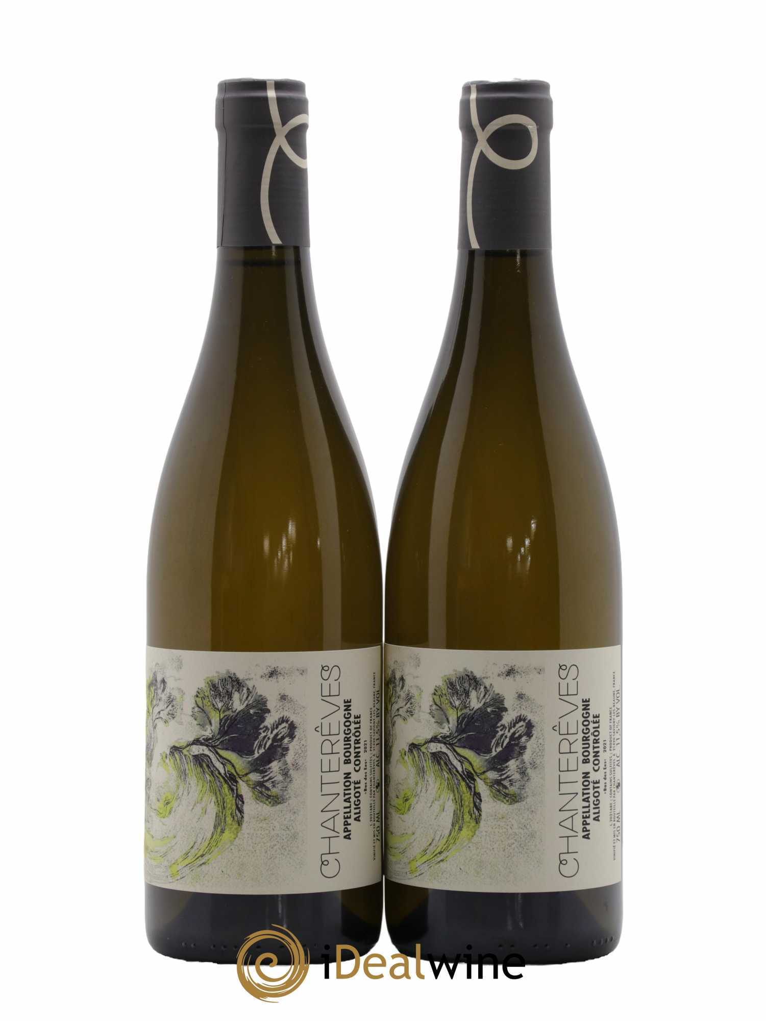 Bourgogne Aligote Bas Des Ees Chanterêves 2021 - Lot de 2 Bouteilles