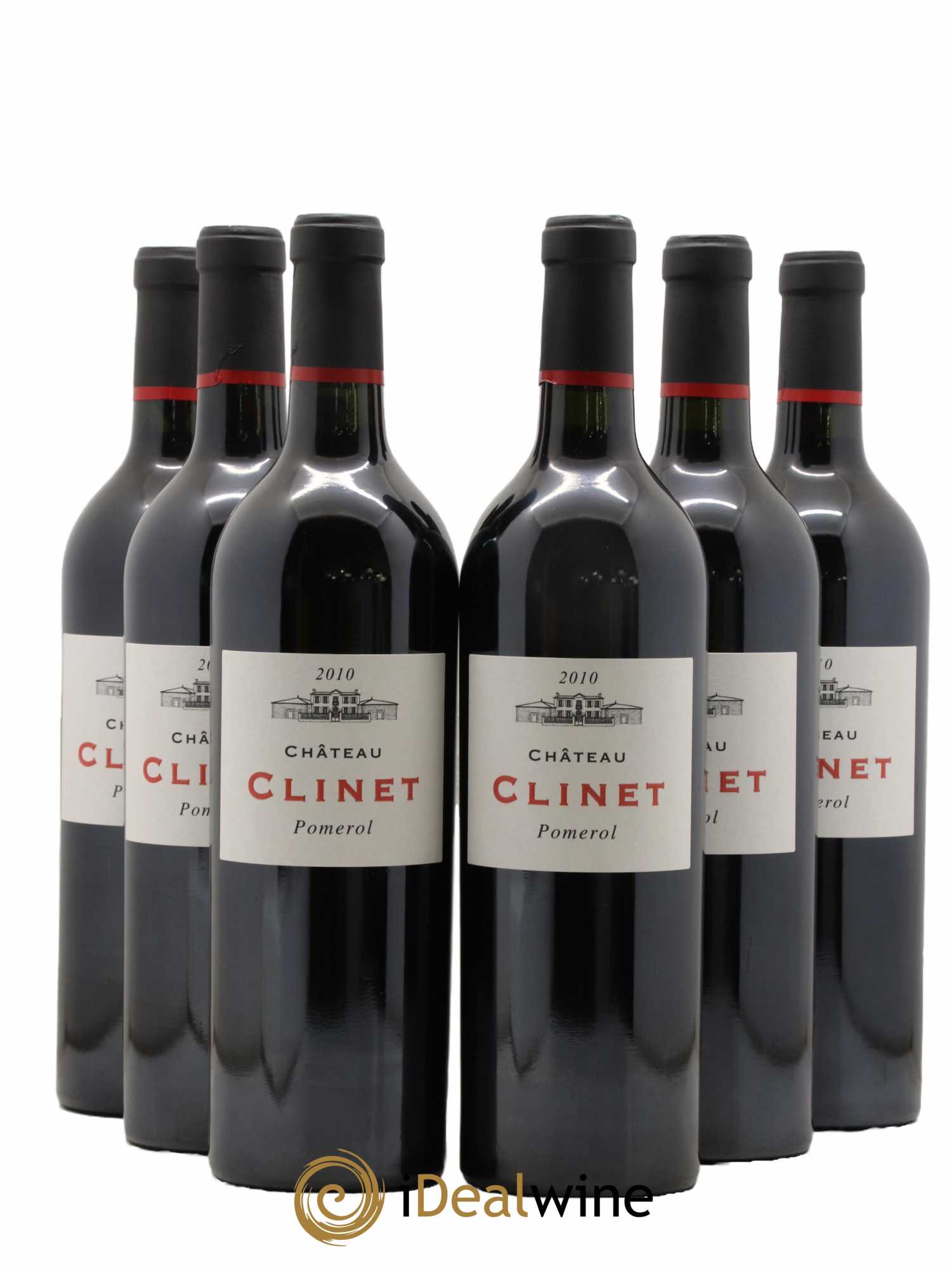 Château Clinet  2010 - Lot de 6 Bouteilles