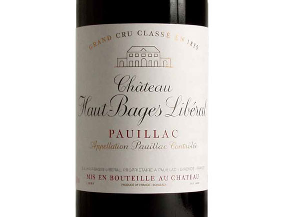 Château Haut-Bages Libéral 2013 Bordeaux Pauillac