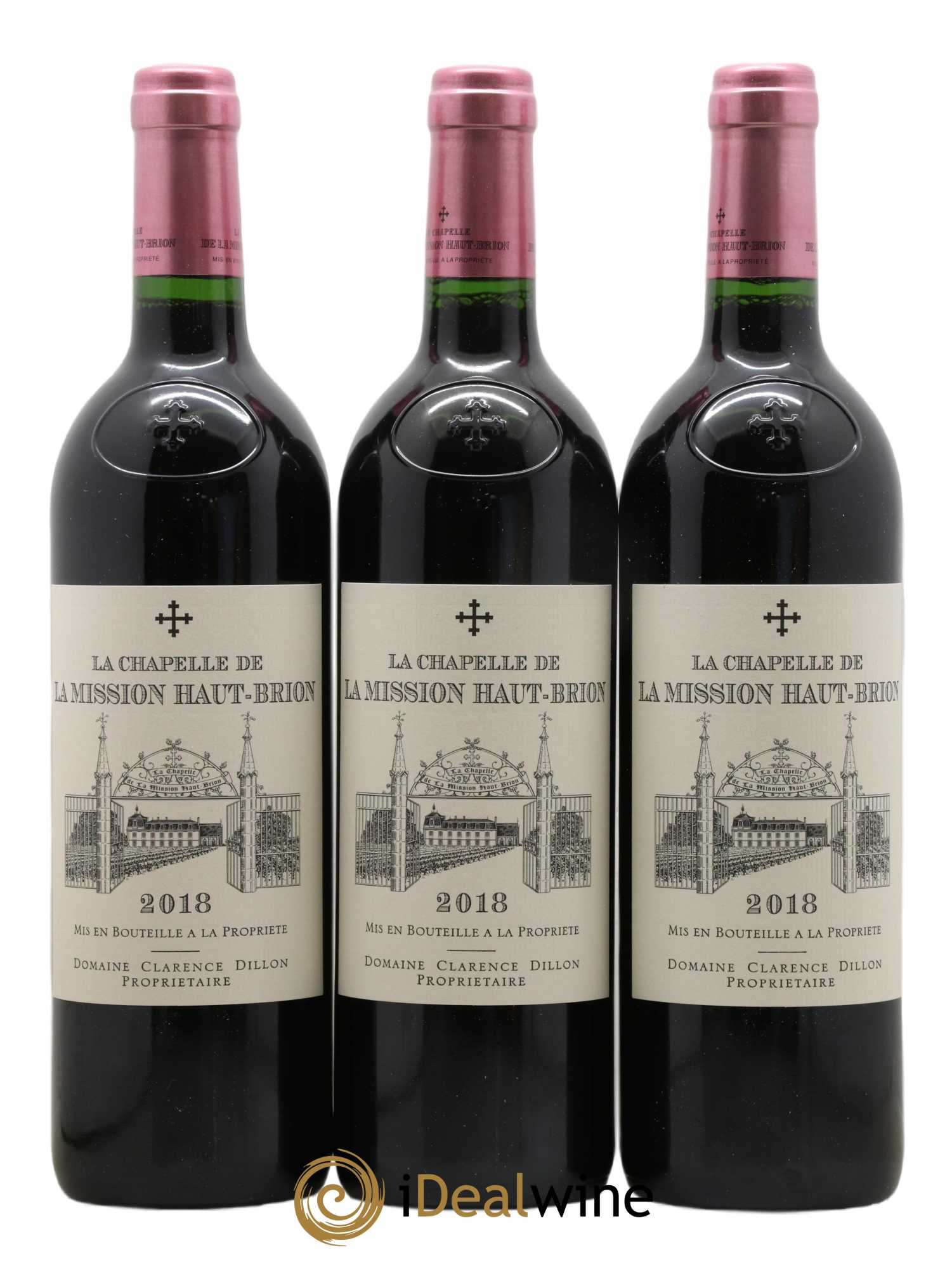 La Chapelle de La Mission Haut-Brion Second Vin  2018 - Lot de 6 Bouteilles
