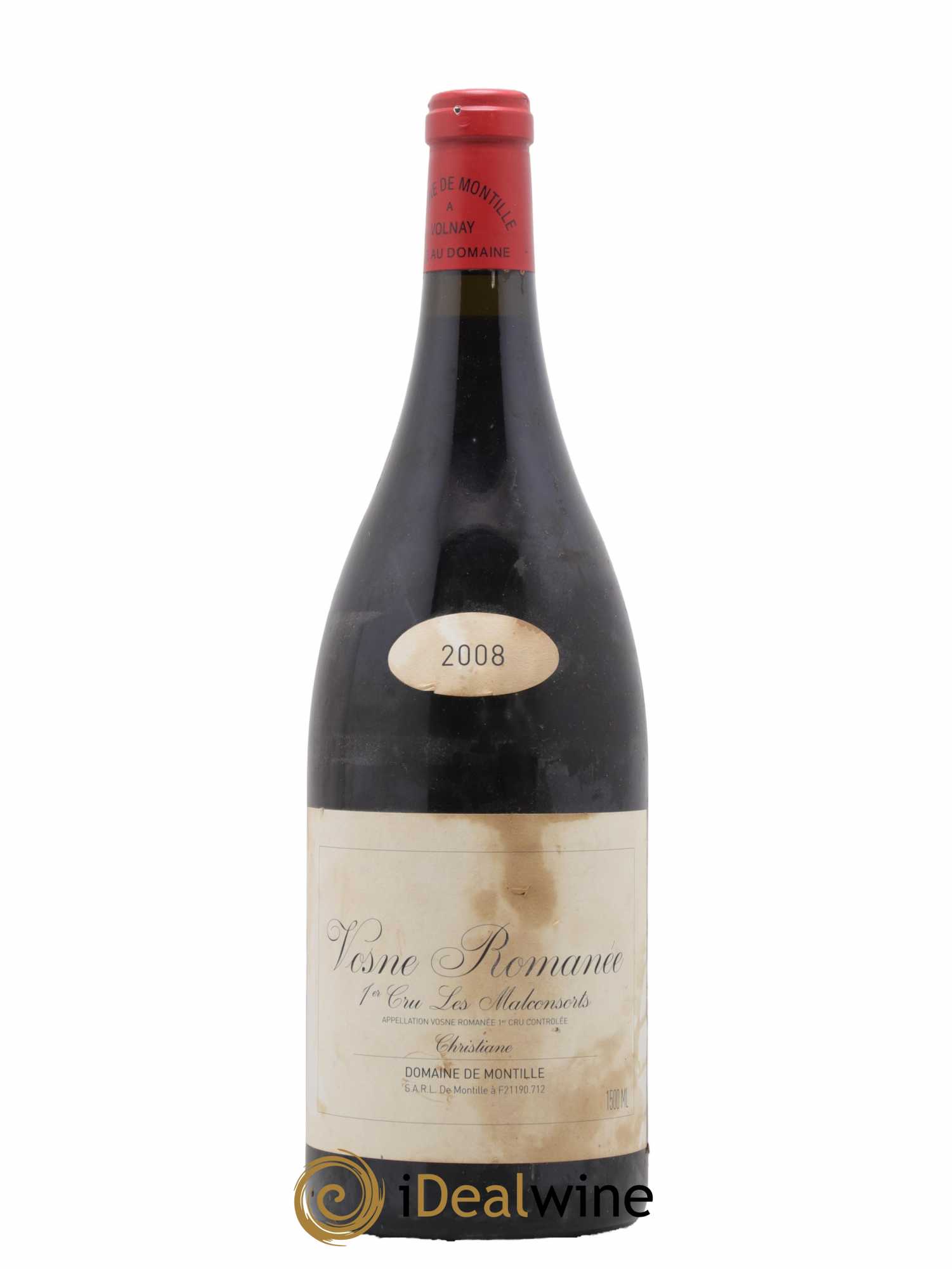 Vosne-Romanée 1er Cru Les Malconsorts - Cuvée Christiane De Montille (Domaine)  2008 - Lot de 1 Magnum