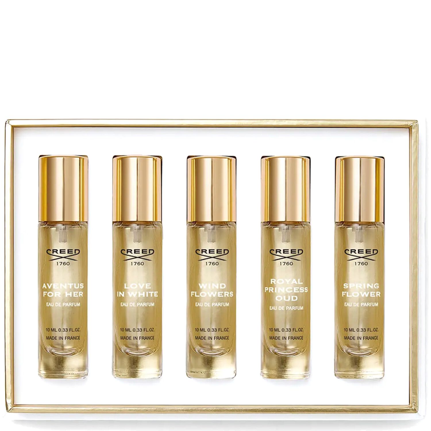 Creed Collection Coffret Découverte pour Femme 5x 10 ml
