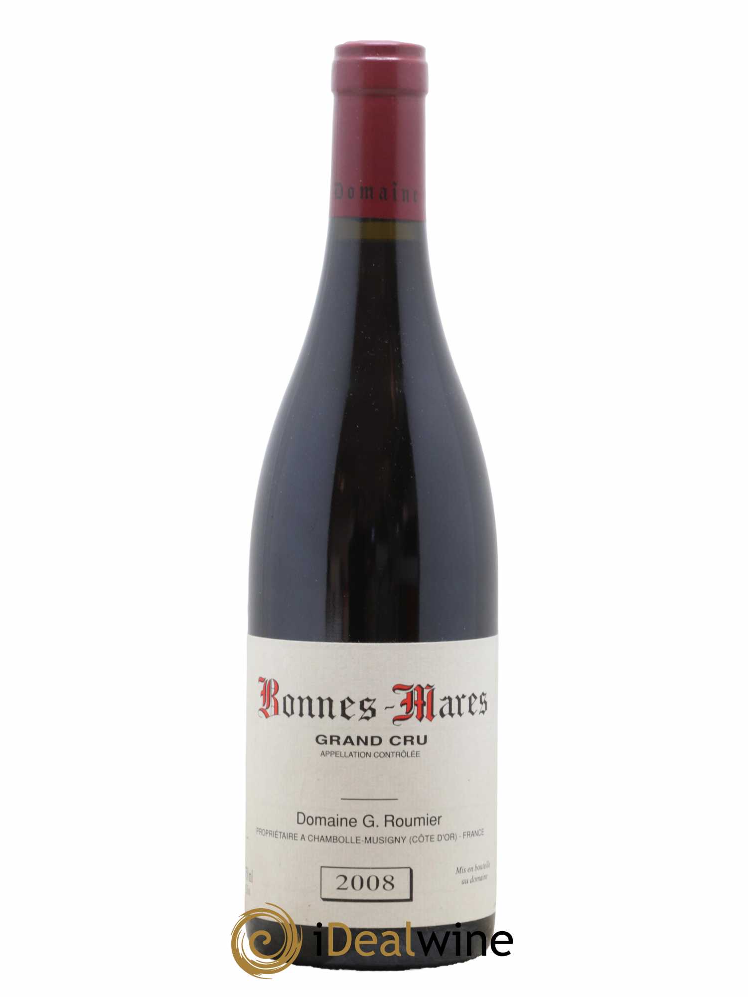 Bonnes-Mares Grand Cru Georges Roumier (Domaine)  2008 - Lot de 1 Bouteille