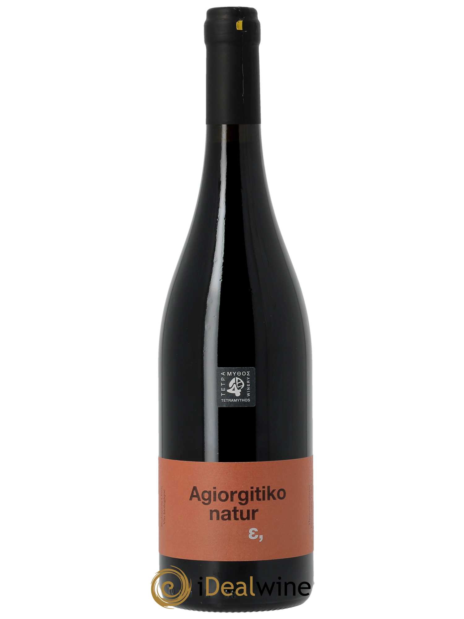IGP Peloponèse Tetramythos L'Agiorgitiko Nature  2019 - Lot de 1 Bouteille