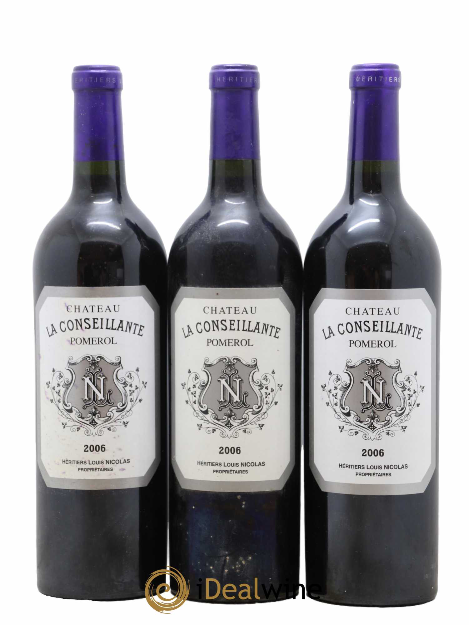 Château la Conseillante  2006 - Lot de 3 Bouteilles