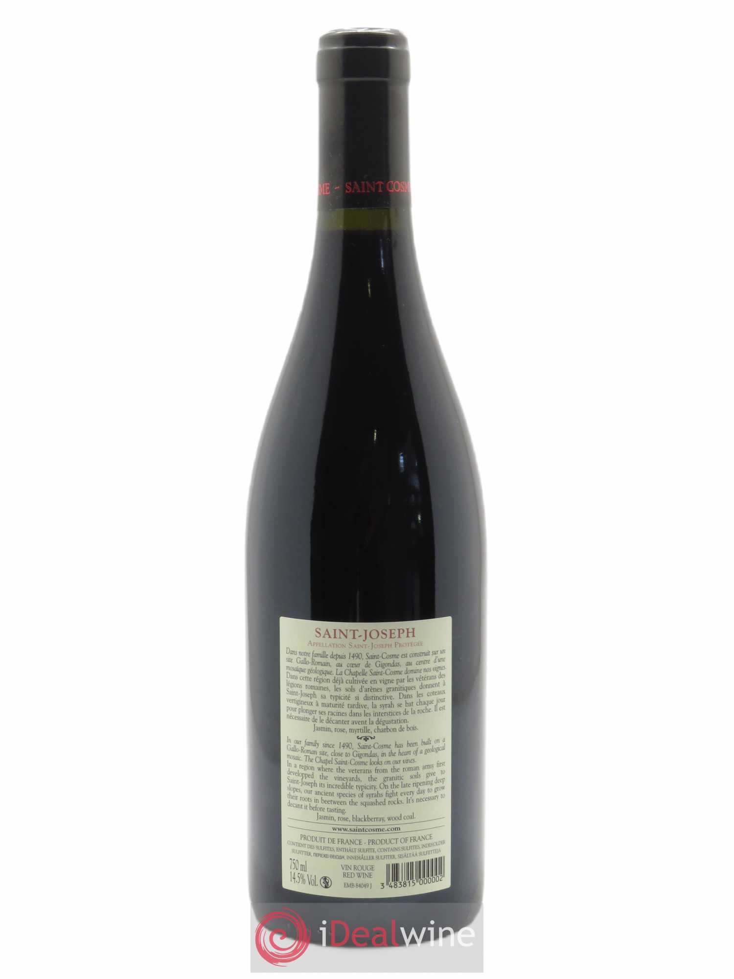 Saint-Joseph Saint Cosme  2020 - Lot de 1 Bouteille