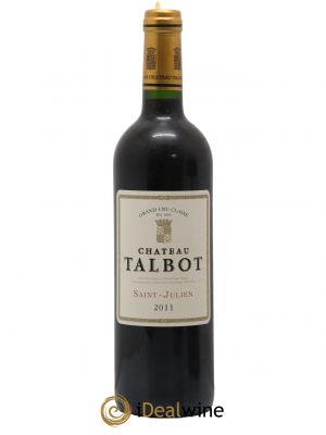 Château Talbot 4ème Grand Cru Classé  2011 - Lot de 1 Bouteille