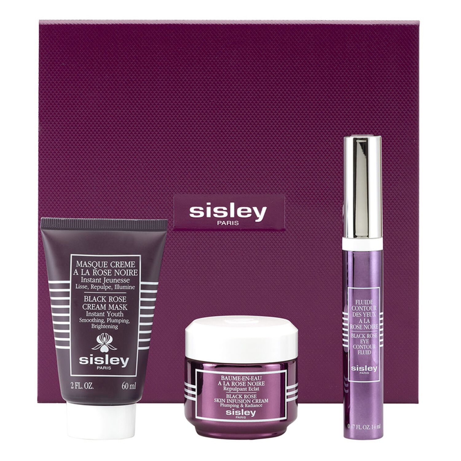Sisley Collection Rose Noire Coffret Soins Visage Baume-en-Eau 50 ml + 2 Produits