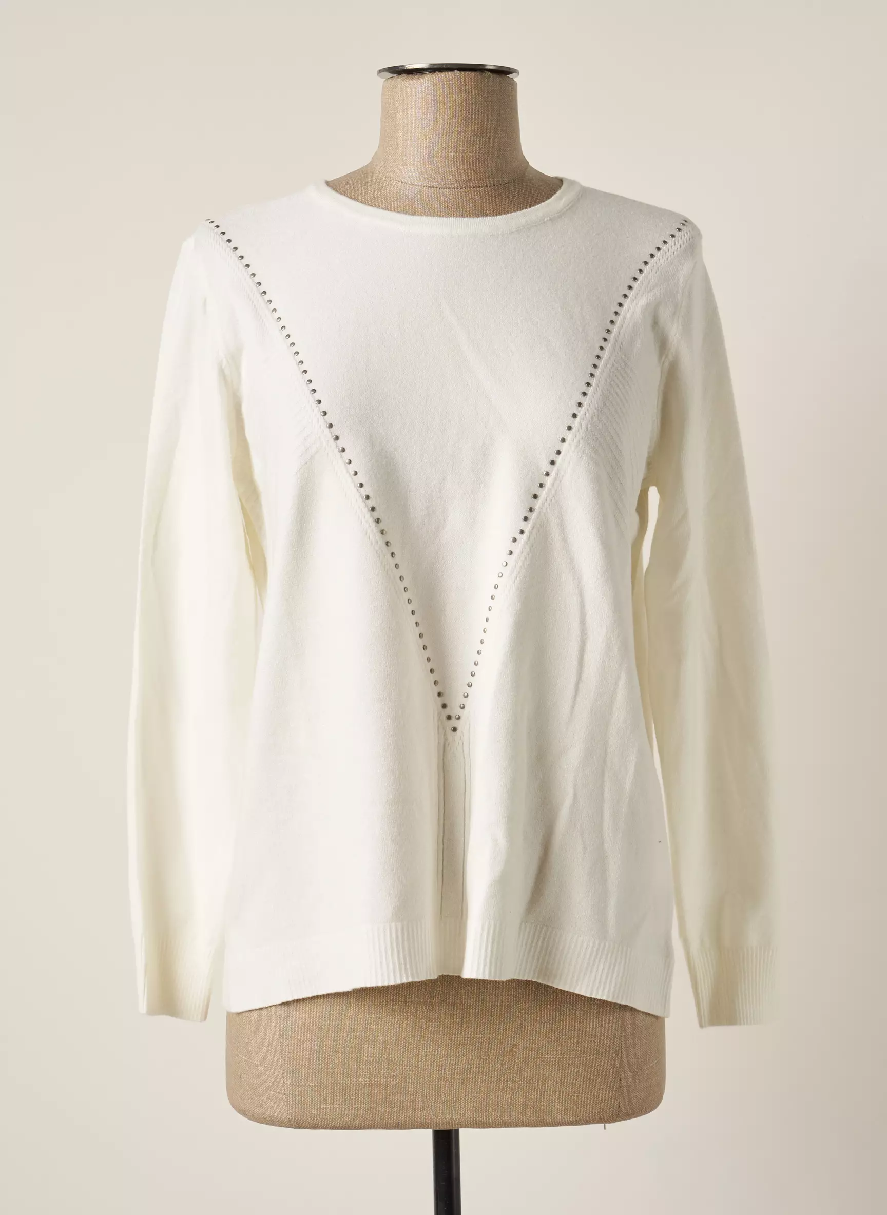 Scorzzo Pulls Femme couleur beige